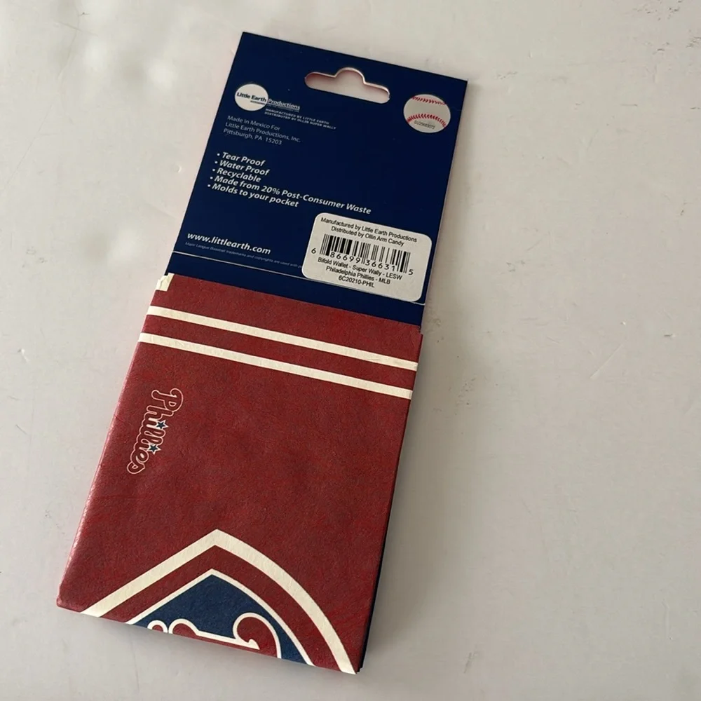 MLB Philadelphia Phillies Super Wally Bi-Fold Wallet